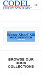 Mobile Screenshot of codeldoors.com